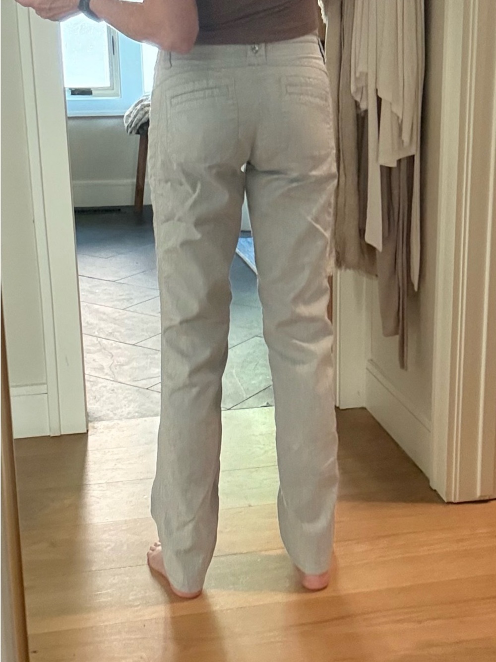 Women’s Kuhl Straight-Leg Hiking Pants in Silver Gray